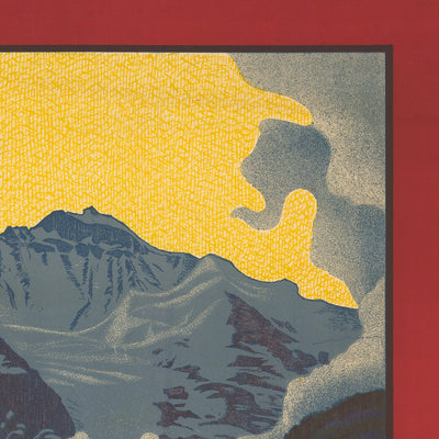 Interlaken Travel Poster: Bernisches Kantonal Schützenfest by Plinio Colombi, 1921