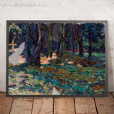 Parc de Saint-Cloud by Wassily Kandinsky, 1906