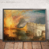 El incendio de las Casas de los Lores y de los Comunes, 16 de octubre de 1834, de Turner 
