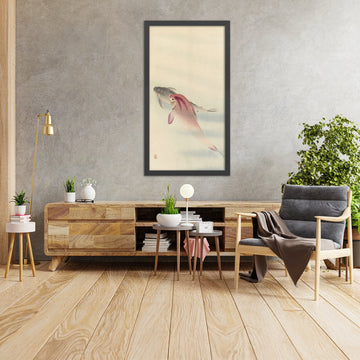 A framed image of 