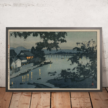 A framed image of 