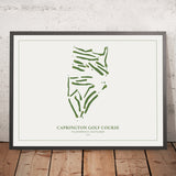 Caprington Golf Course: Modern Golf Course Map
