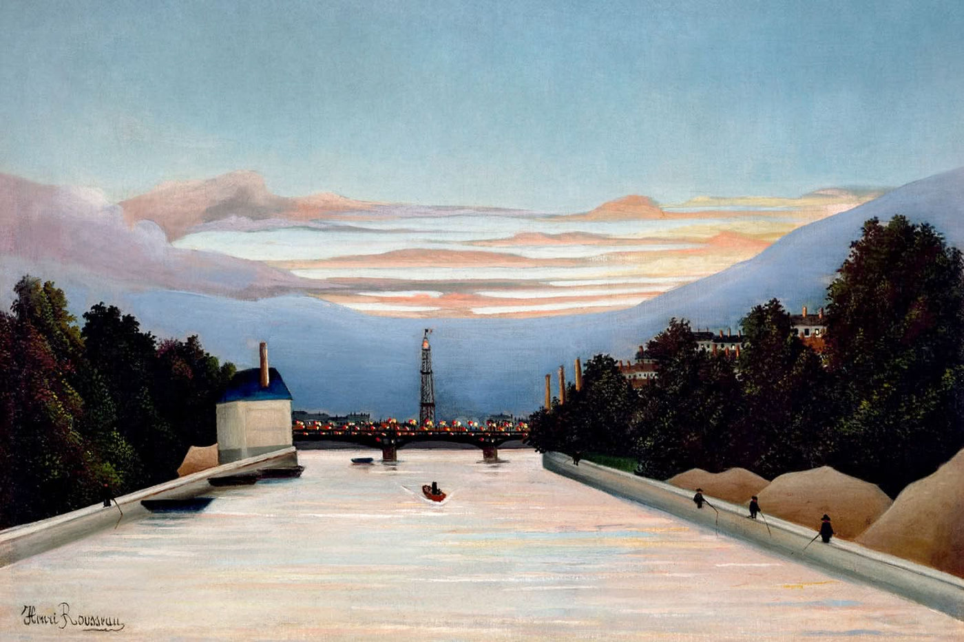 Der Eiffelturm von Henri Rousseau, 1898 