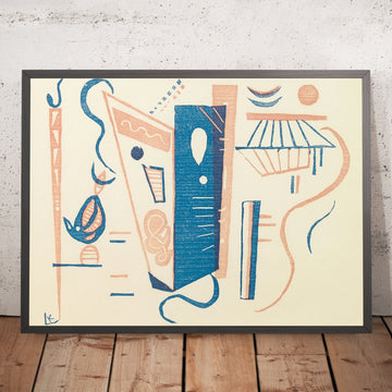 A framed image of 