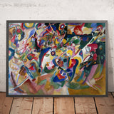 Entwurf 3 zu Komposition VII by Wassily Kandinsky, 1913
