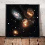 Stephan’s Quintet (Hickson Compact Group 92) – Hubble Space Telescope Image