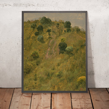 A framed image of 
