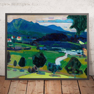 A framed image of 