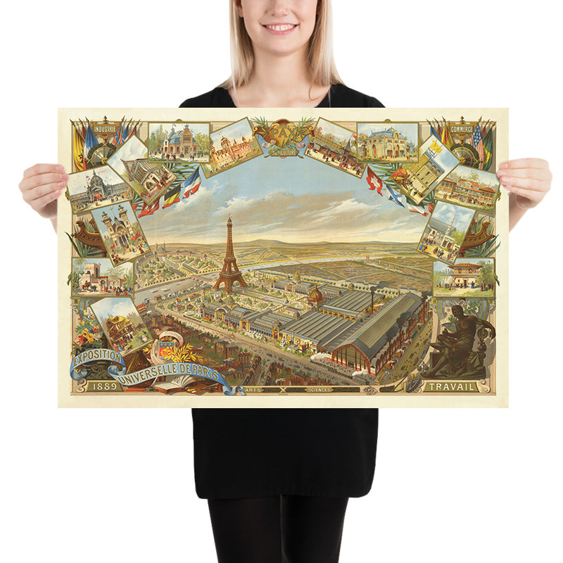 Prima vista della Torre Eiffel all&