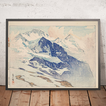 A framed image of 