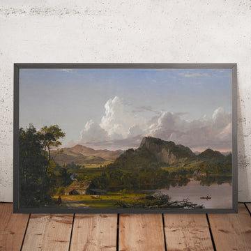 A framed image of 