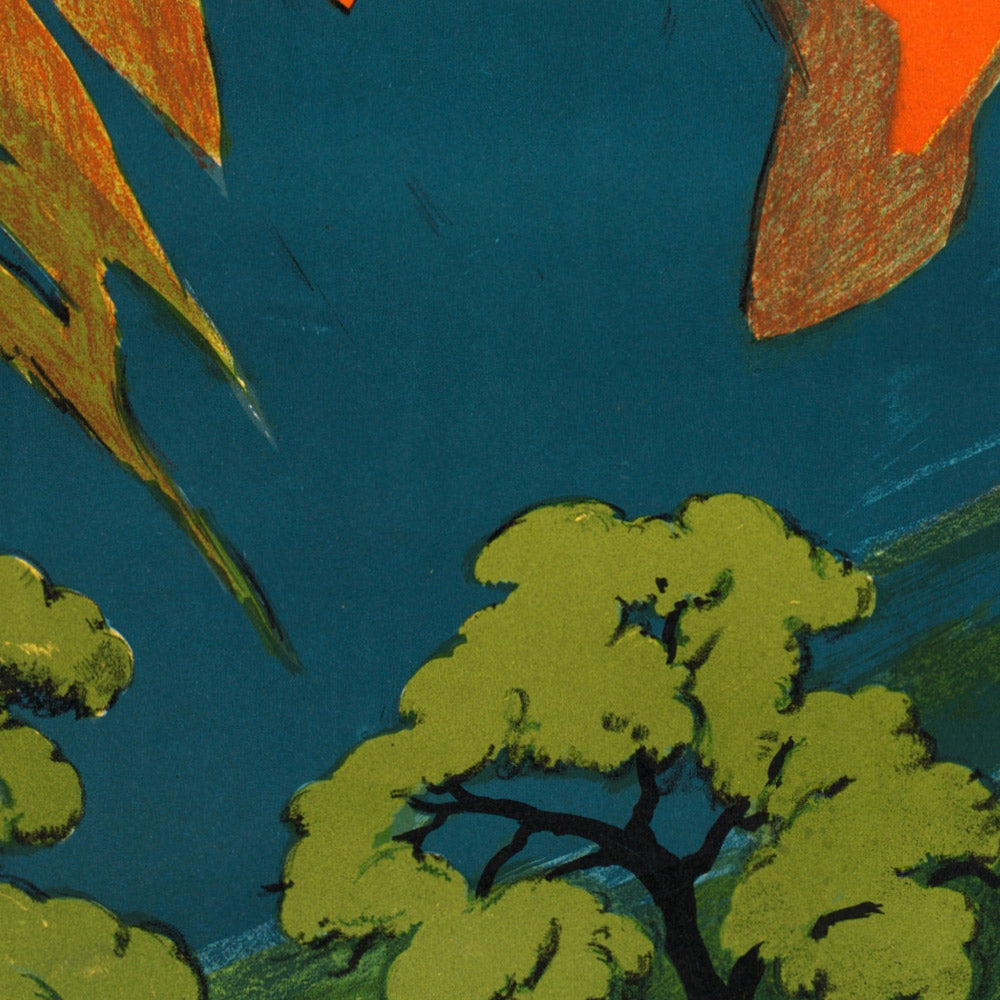 Bex, Switzerland Travel Poster: Brine Baths by Aime-Felix Nicollerat