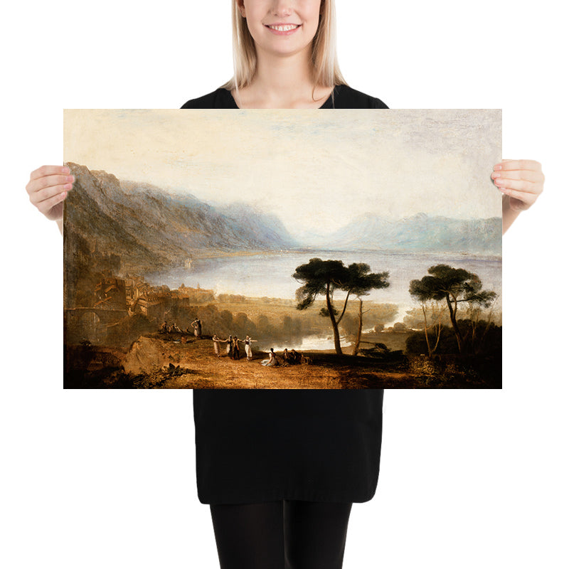 Genfersee von Montreux von Turner, 1810 