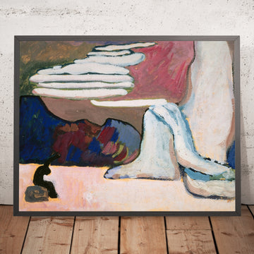 A framed image of 