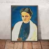 Portrait Study of Sofie Gerhardt by August Macke, 1912