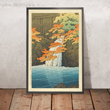Cascada Senju, Akame de Hasui Kawase, 1935 