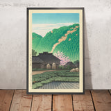 Morning in Nishibira, Izu by Hasui Kawase, 1935