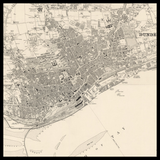 Personalised Old Map of Dundee