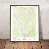 Old Map of Dillon, Colorado by USGS, 1970 – Silverthorne, Keystone & Tenmile Range