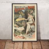 Luxeuil-les-Bains Reiseplakat: Chemins de fer de l’Est von Pal, 1897 