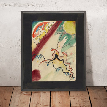 A framed image of 