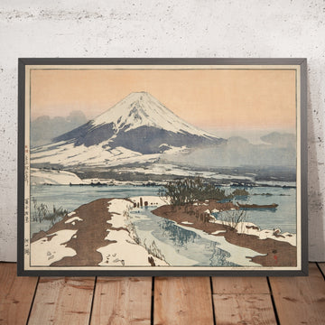 A framed image of 