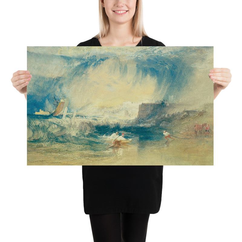 Lyme Regis, Dorsetshire, England by Turner, 1834