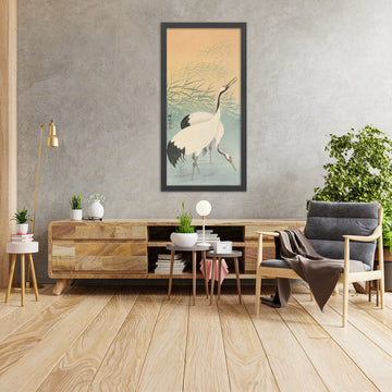 A framed image of 
