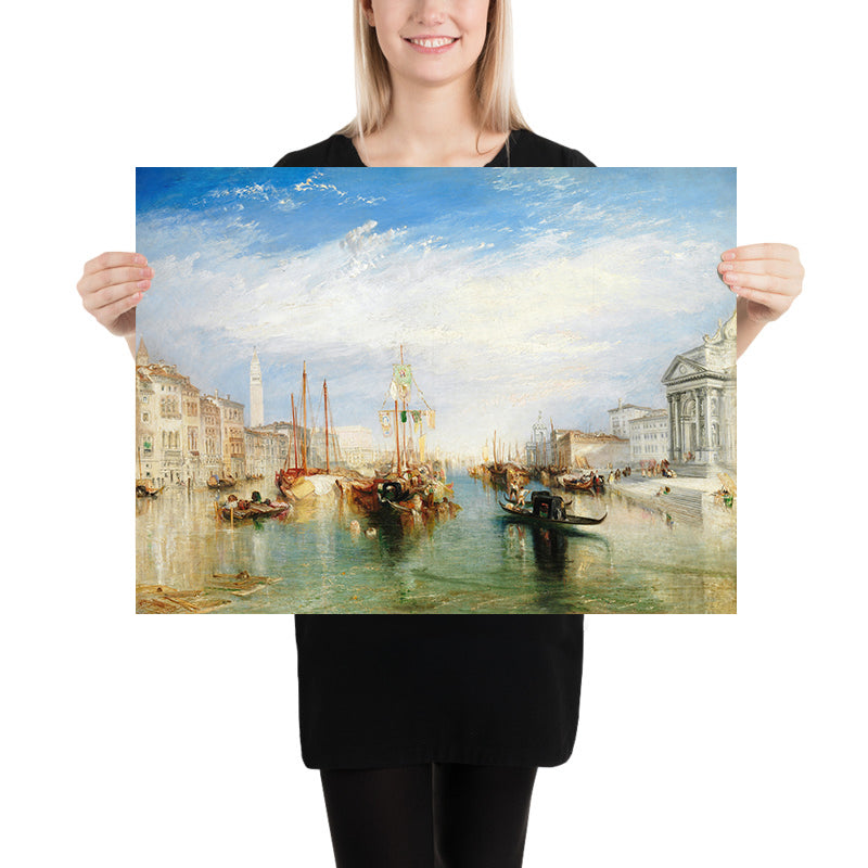 Venedig, von der Terrasse der Madonna della Salute von Turner, 1835 