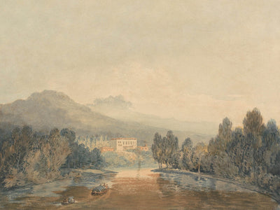 Villa Salviati on the Arno by Turner, 1796