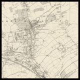Carte ancienne personnalisée de Hemel Hempstead 