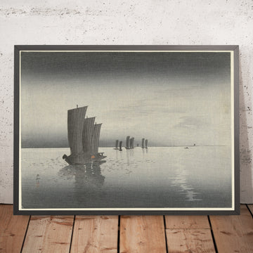 A framed image of 