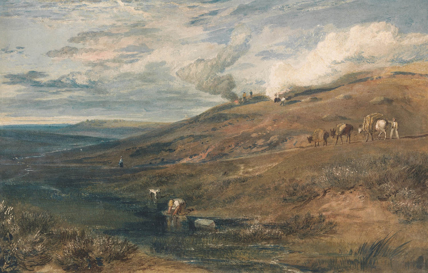Dartmoor: The Source of the Tamar and the Torridge by Turner, 1813
