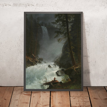A framed image of 