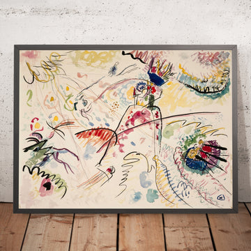 A framed image of 