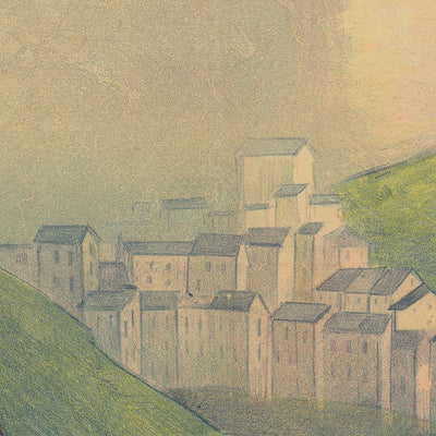 Eaux-Bonnes Travel Poster by Imp. Camis, 1892