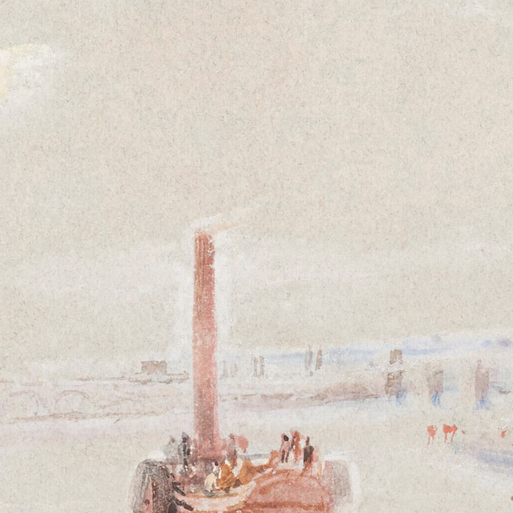 La Confluence de la Seine et de la Marne à Charenton, France par Turner, 1835 