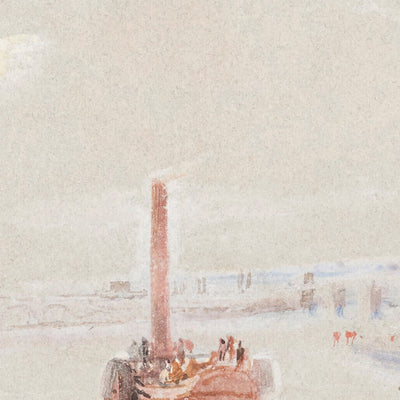 La Confluence de la Seine et de la Marne à Charenton, France par Turner, 1835 