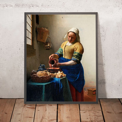 The Milkmaid by Johannes Vermeer, 1660