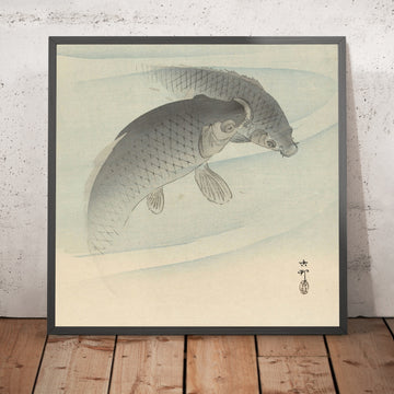 A framed image of 