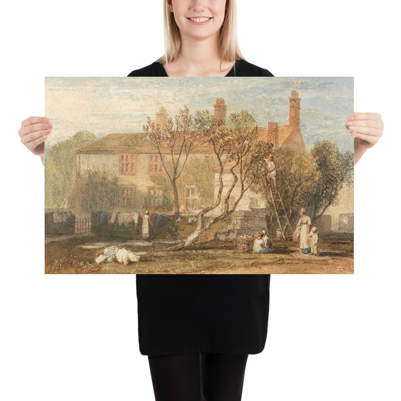 Steeton Manor House nahe Farnley von Turner, 1815 