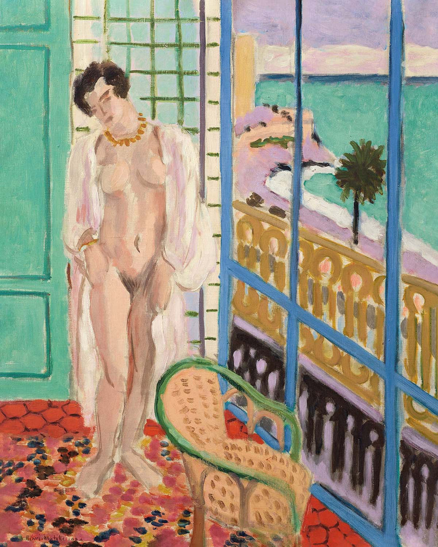 Nu à la fenêtre (Desnudo en la ventana) de Henri Matisse, 1929 