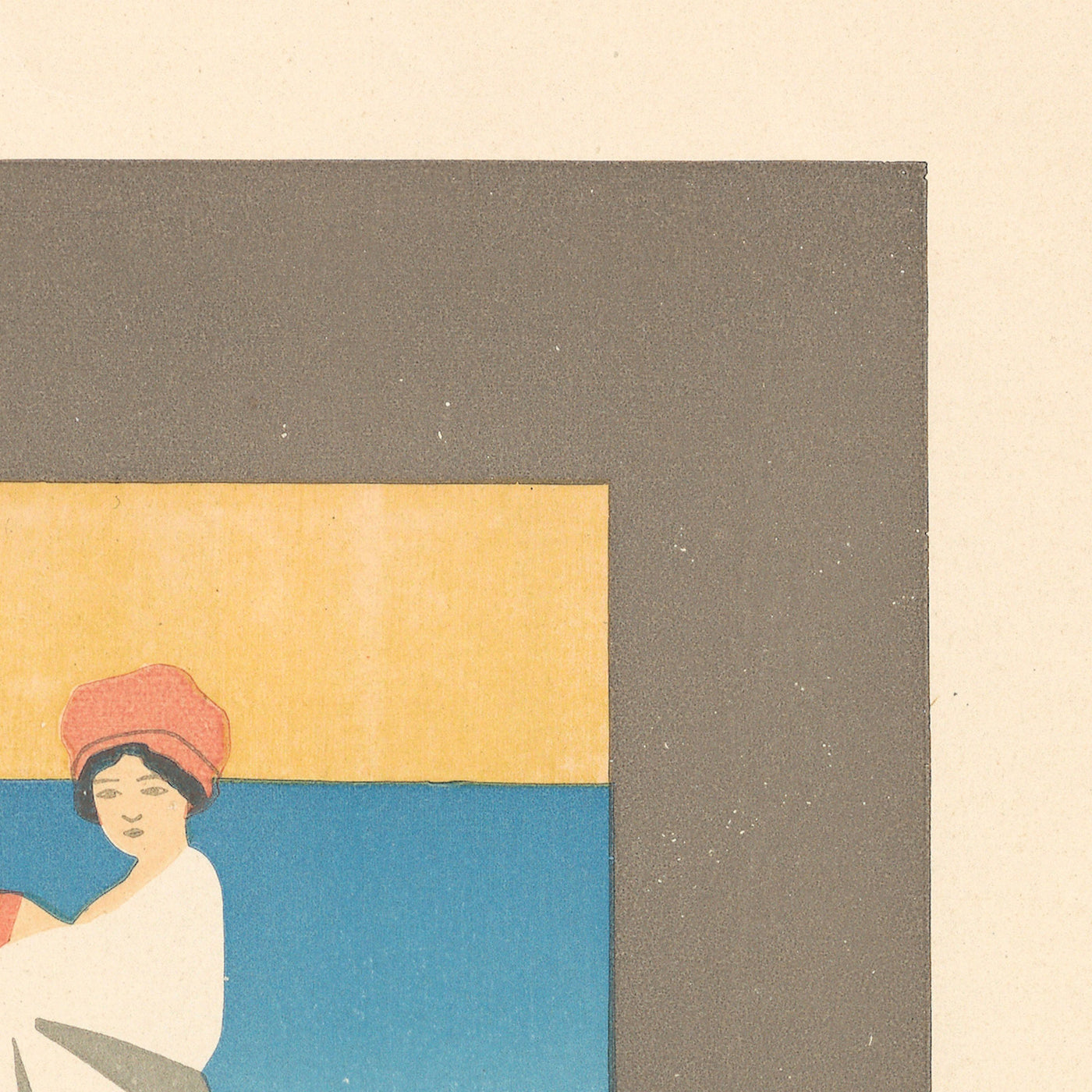 Baska, Croatia Travel Poster by Otakar Štáfl