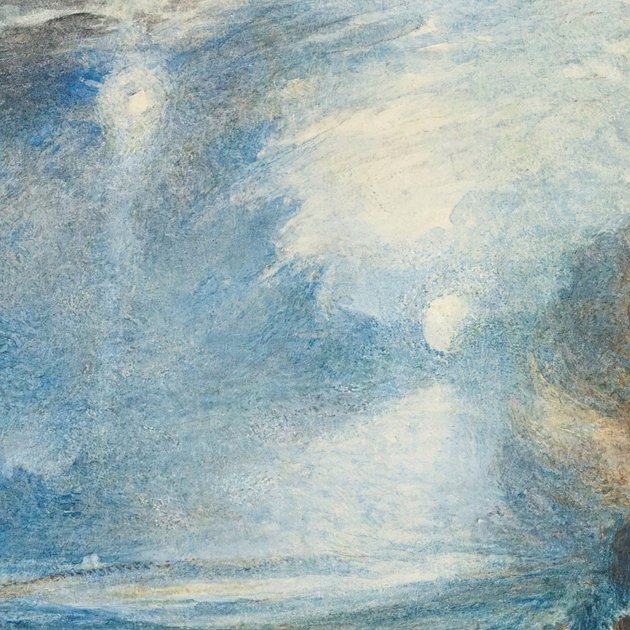 Das Schlachtfeld von Waterloo gesehen von Hougoumont von Turner, 1833 