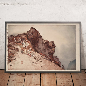 A framed image of 