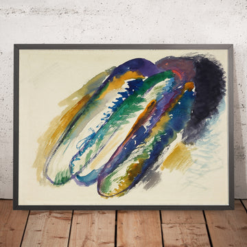A framed image of 