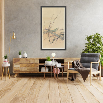 A framed image of 