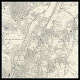Mapa antiguo personalizado de Forest Hill 