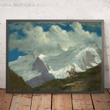 In the Rockies by Albert Bierstadt, 1863