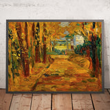 Park Von St. Cloud – Herbst I by Wassily Kandinsky, 1906